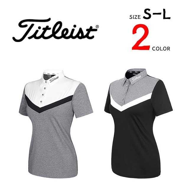 타이틀리스트 여성 스윙 반팔 카라티(2color)