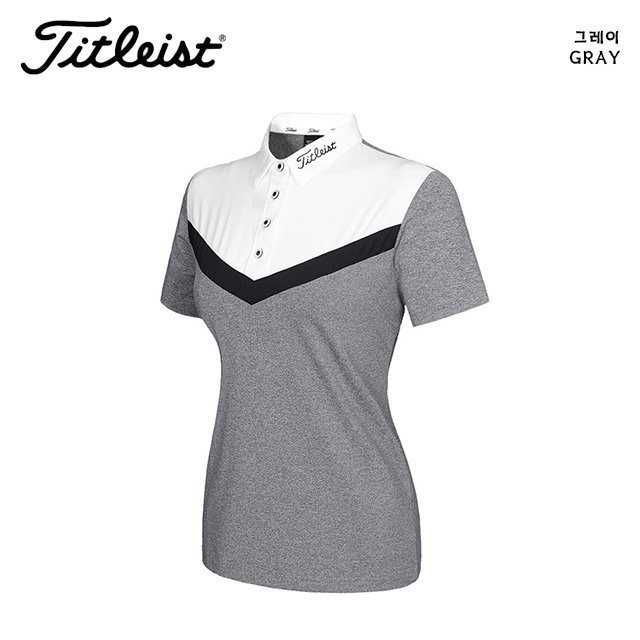타이틀리스트 여성 스윙 반팔 카라티(2color)
