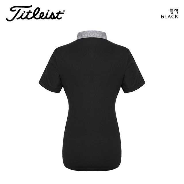 타이틀리스트 여성 스윙 반팔 카라티(2color)