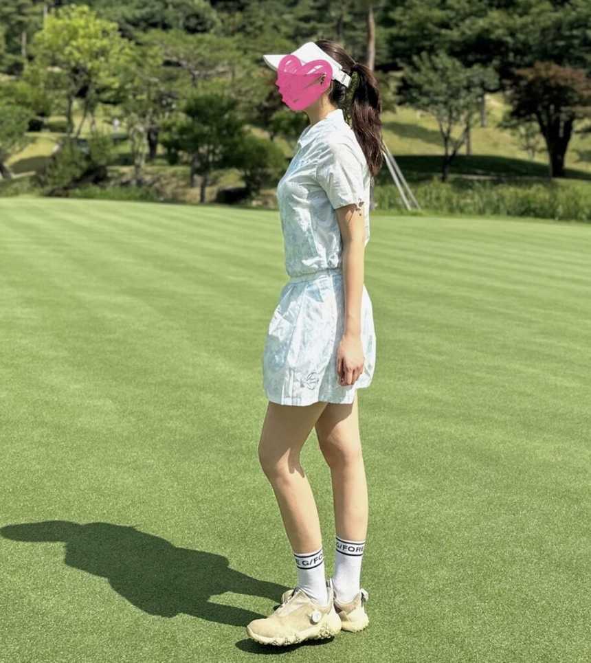 사우스케이프 여성 네이처 카라 숏슬리브&스커트(2color)