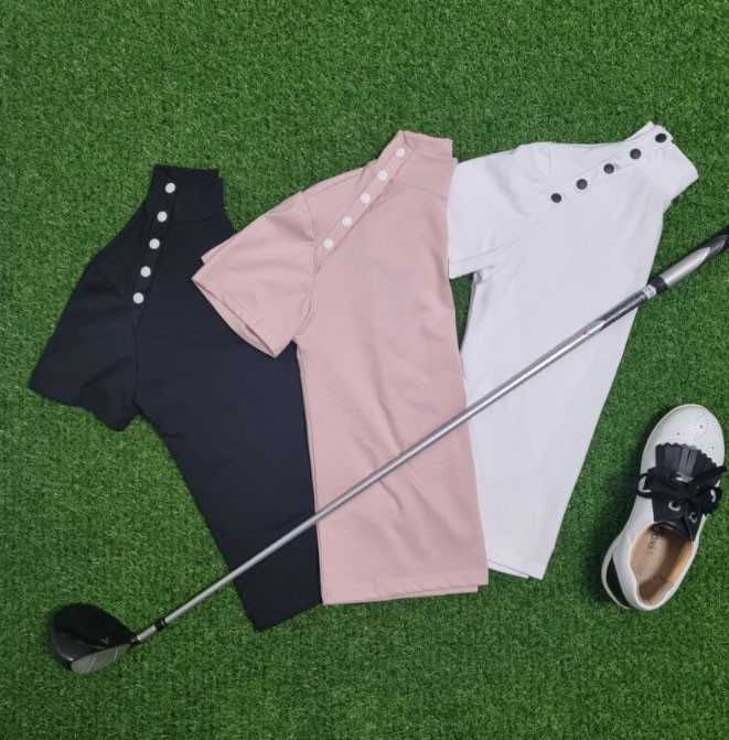 PXG 스냅 반팔 셔츠(3color)