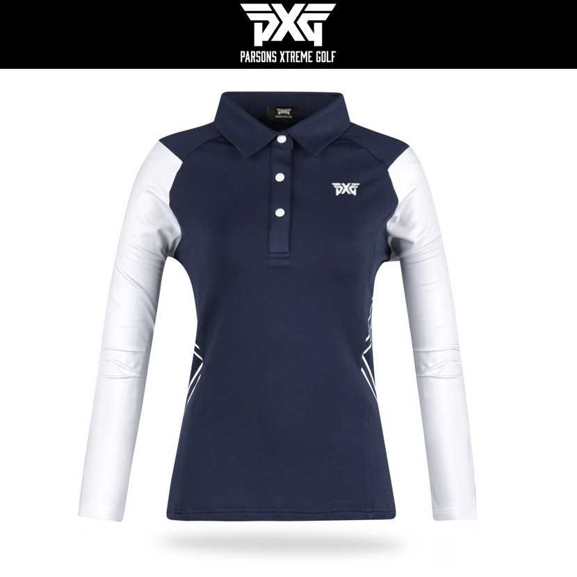 PXG 허리나염 약기모 카라긴팔(2color)