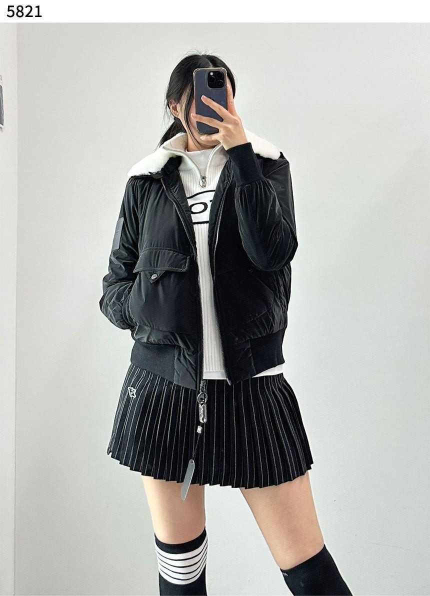 PXG 여성 퍼 블루종 점퍼(2color)
