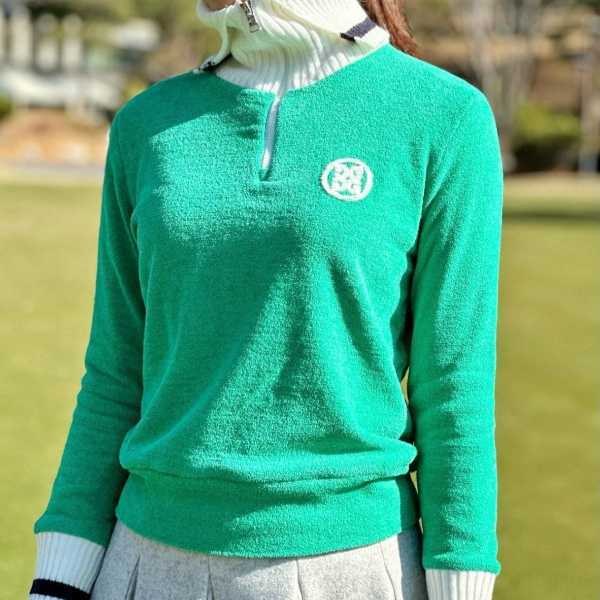 G/FORE 지포어 후리스 터틀 티셔츠