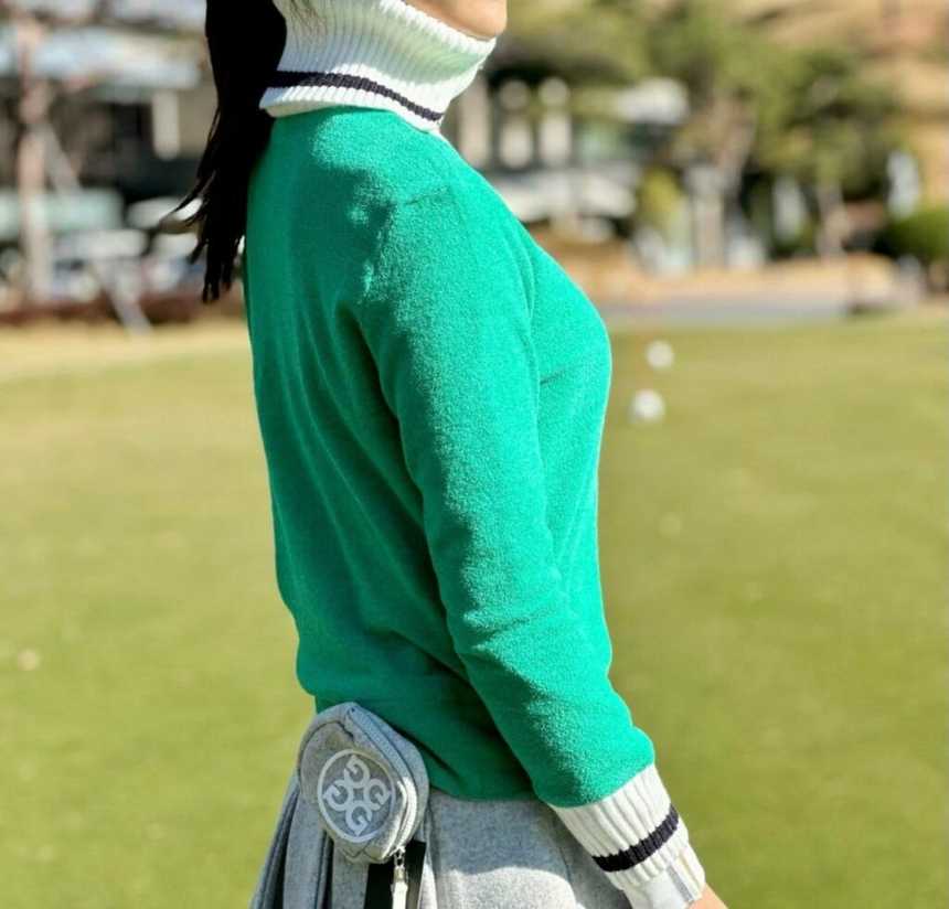 G/FORE 지포어 후리스 터틀 티셔츠
