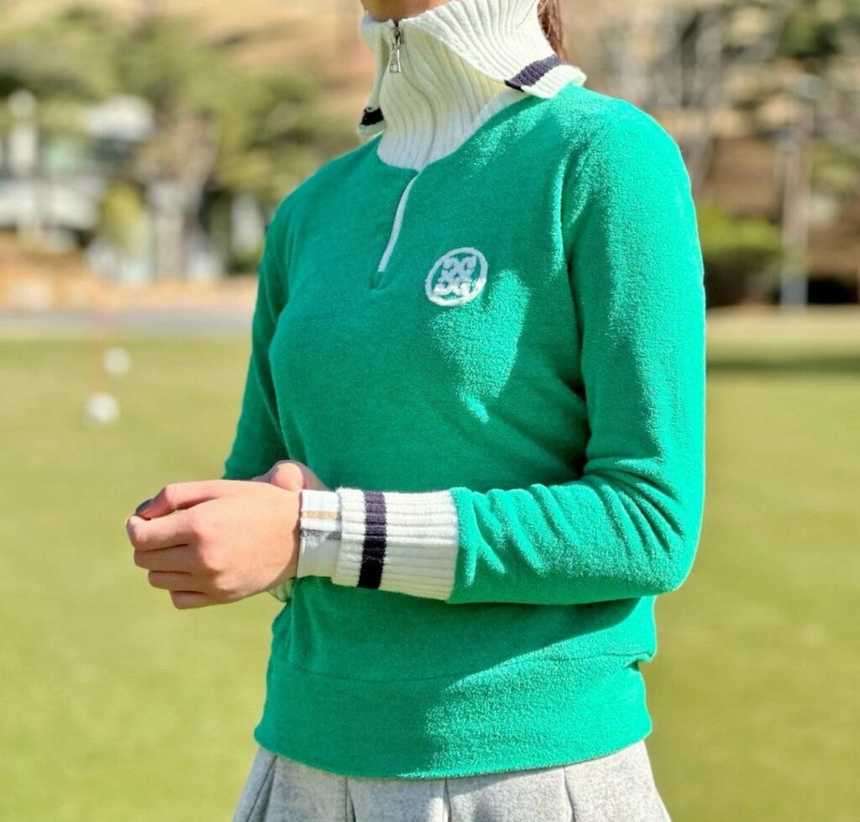 G/FORE 지포어 후리스 터틀 티셔츠