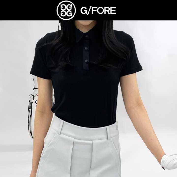 지포어 여성 엠보 카라반팔(3color)