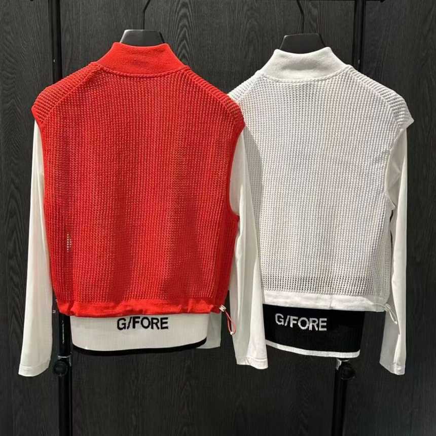 지포어 여성 쿨터치 하이브리드 하프집 롱슬리브 스웨터(2color)