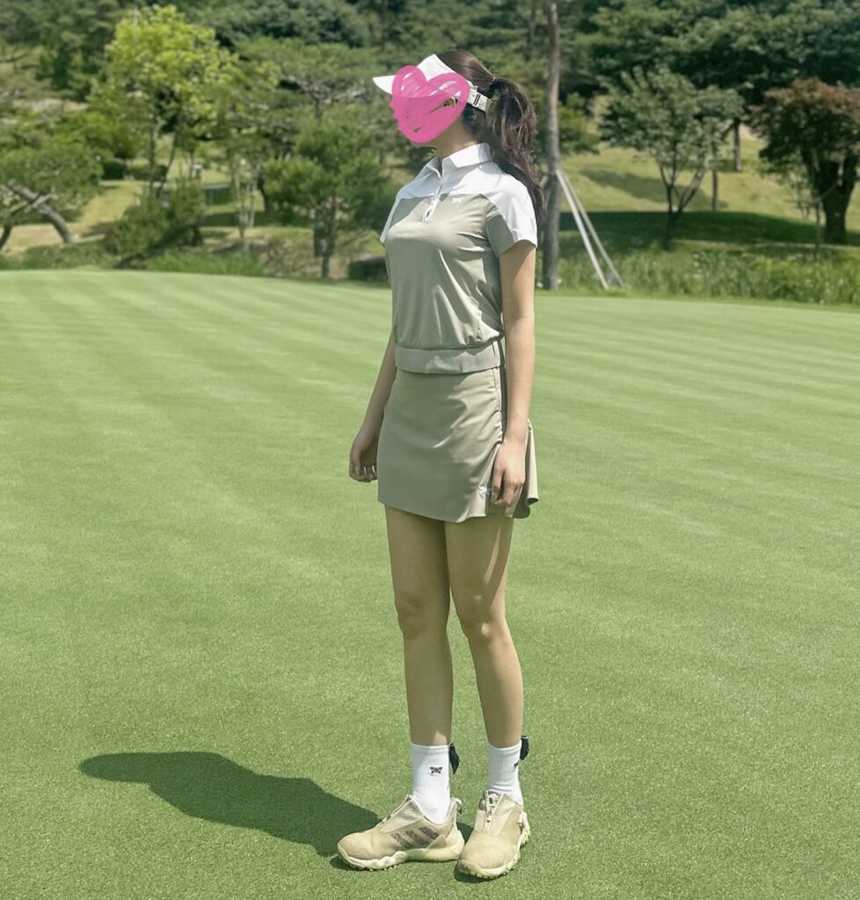 PXG 우먼 썸머 배트윙 숏 슬리브 티셔츠