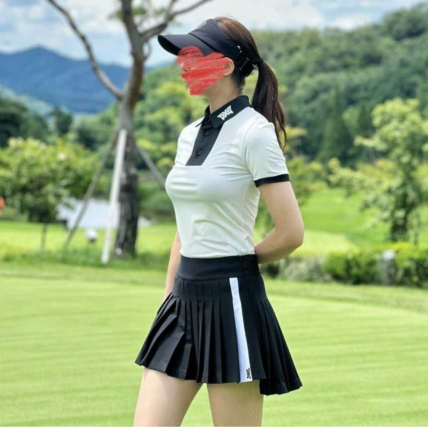 PXG 우먼 에브리데이 퍼포먼스 투톤 티셔츠