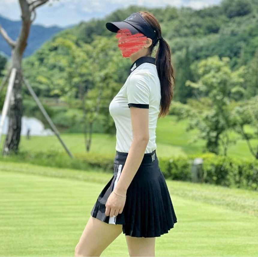 PXG 우먼 에브리데이 퍼포먼스 투톤 티셔츠