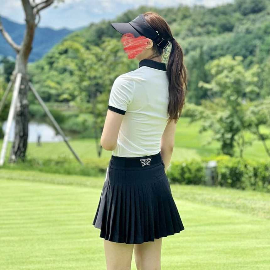 PXG 우먼 에브리데이 퍼포먼스 투톤 티셔츠