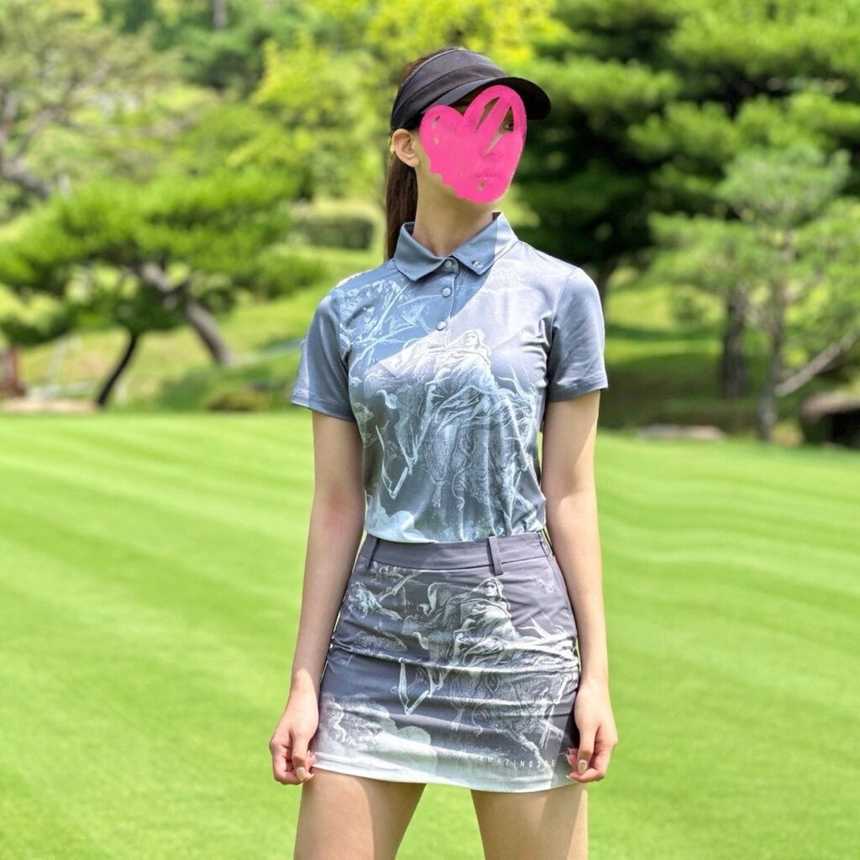 어메이징크리 여성 단테 인페르노 카라 티셔츠