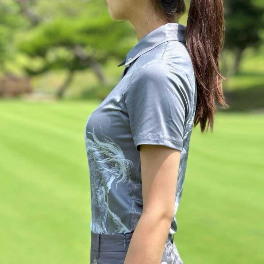 어메이징크리 여성 단테 인페르노 카라 티셔츠