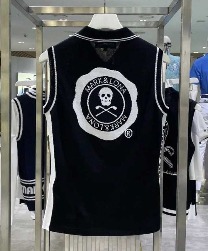 마크앤로나 슬리브리스 니트 베스트(2color)