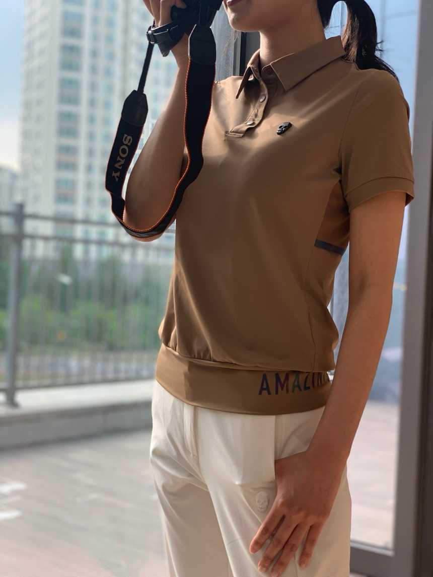 어메이징크리 24 S/S 여성 에어서킷 아코디오 티셔츠(3color/남여커플)
