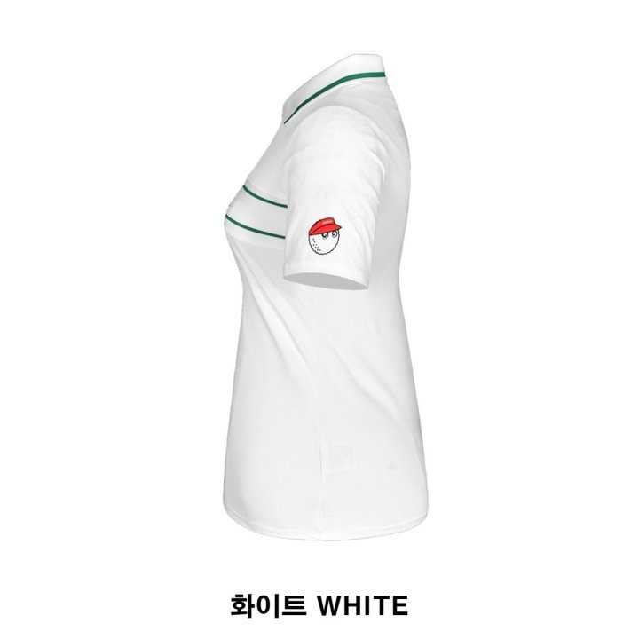 말본 골지 반팔 카라티(2color)
