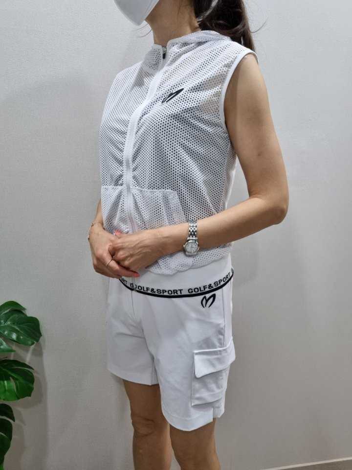 마스터바니 여성 쿨 메쉬 후드베스트(2color)