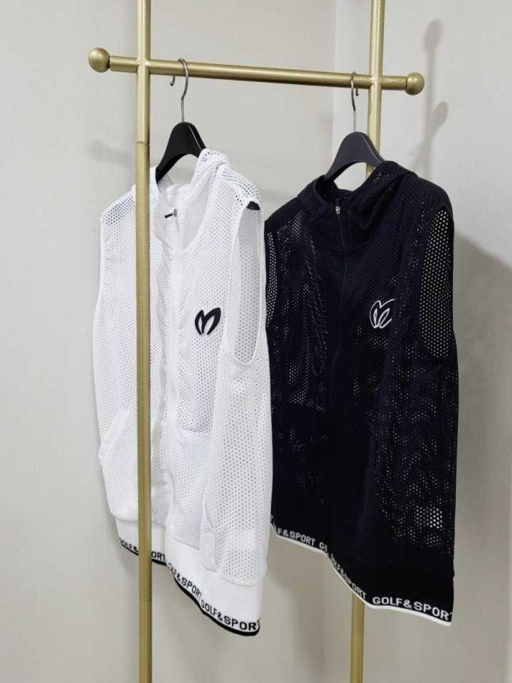 마스터바니 여성 쿨 메쉬 후드베스트(2color)
