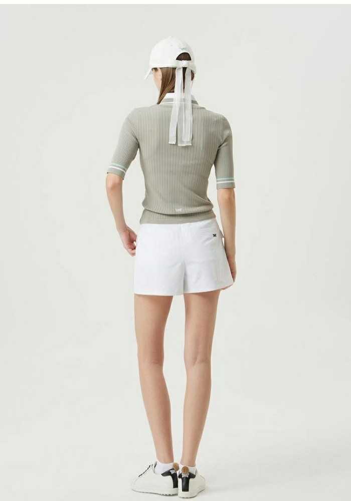 PXG 여성 셔츠 레이어드 브이넥 슬리브(2color)