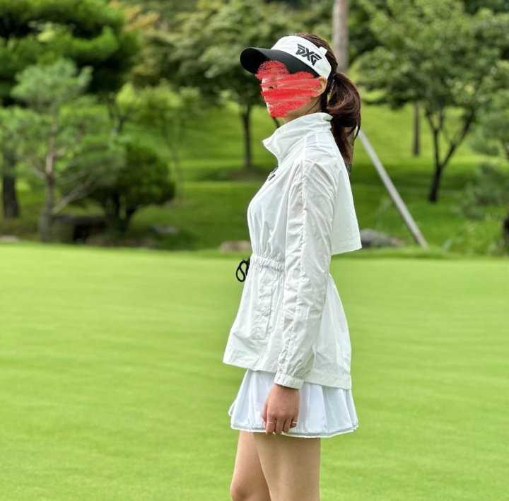 PXG 우먼 뉴 실루엣 우븐 자켓(2color)