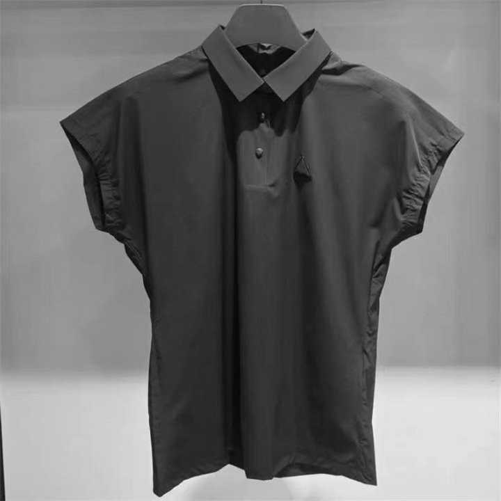 PXG P여성 여름 셔링 포인트 반팔