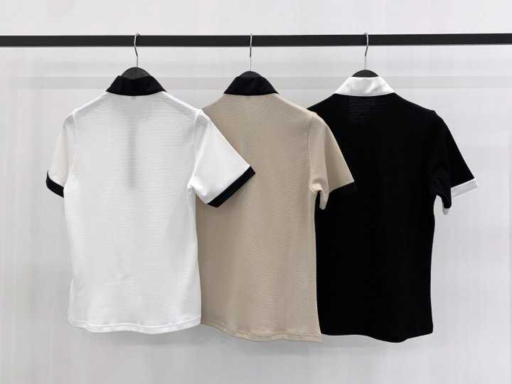 어뉴 여성 스카치 모크넥 셔츠(3color)