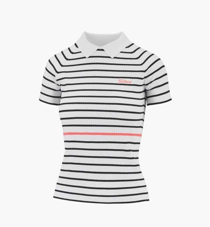 타이틀리스트 여성 스트라이프 패턴 스웨터(3color)