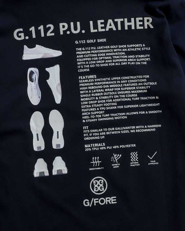 지포어 남여공용 1+1 수입 G11 슈즈 라운드 티셔츠(2color)