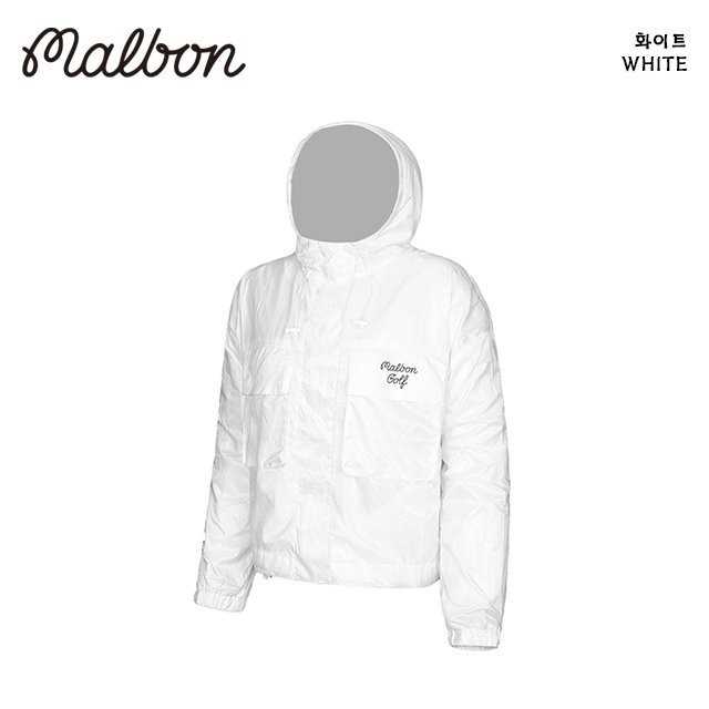 말본 우븐 아노락 바람막이 여성 자켓(2color)
