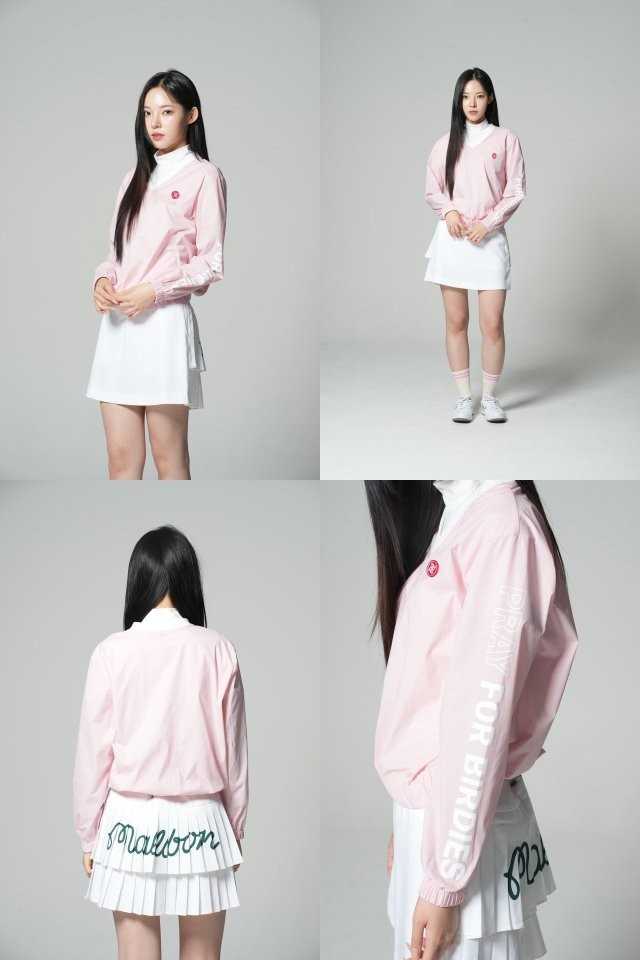 지포어 콘트라스트 브이넥 바람막이(3color)