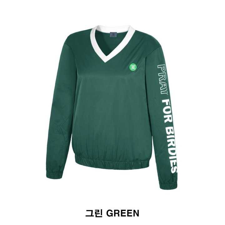 지포어 콘트라스트 브이넥 바람막이(3color)