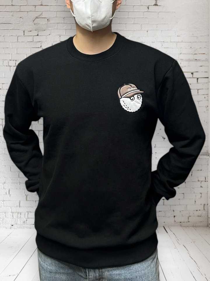 말본 남녀공용 자수패치 맨투맨(2color)