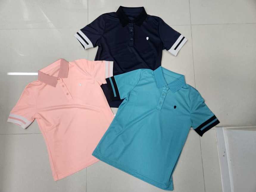 어메이징크리 여성 소매밴드 카라티(3color)