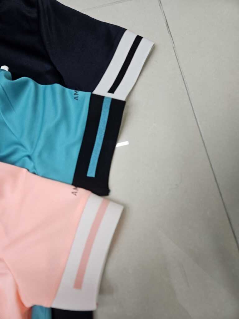 어메이징크리 여성 소매밴드 카라티(3color)