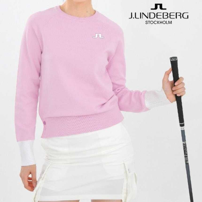 어뉴 여성 차이나 배색 하프넥T
