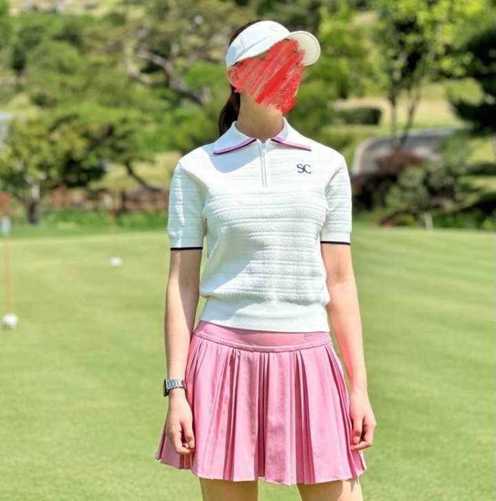 사우스케이프 여성 패턴 니트