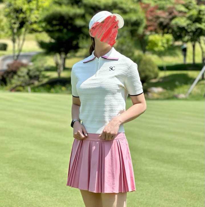 사우스케이프 여성 패턴 니트