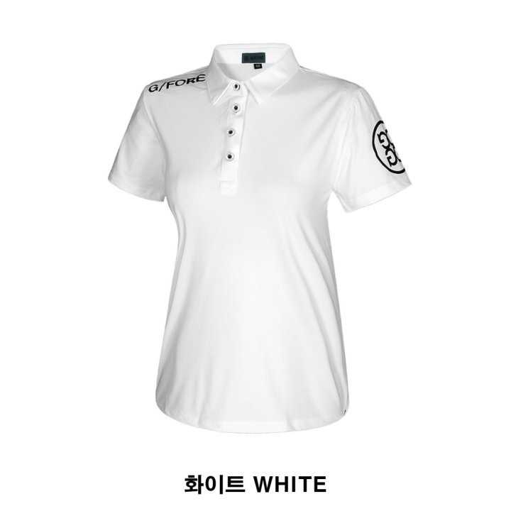 지포어 여성 퍼포먼스 텐션 반팔 카라티(2color)