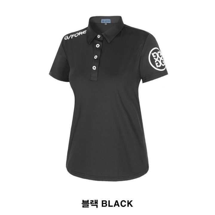 지포어 여성 퍼포먼스 텐션 반팔 카라티(2color)