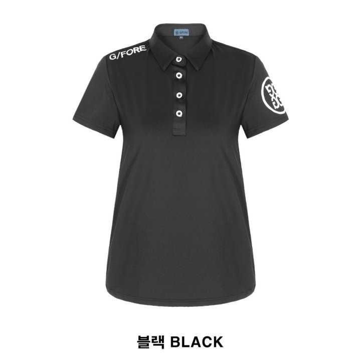 지포어 여성 퍼포먼스 텐션 반팔 카라티(2color)