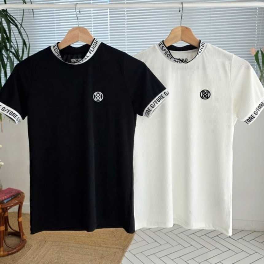 지포어 여성 하이넥 골지 셔츠(2color)