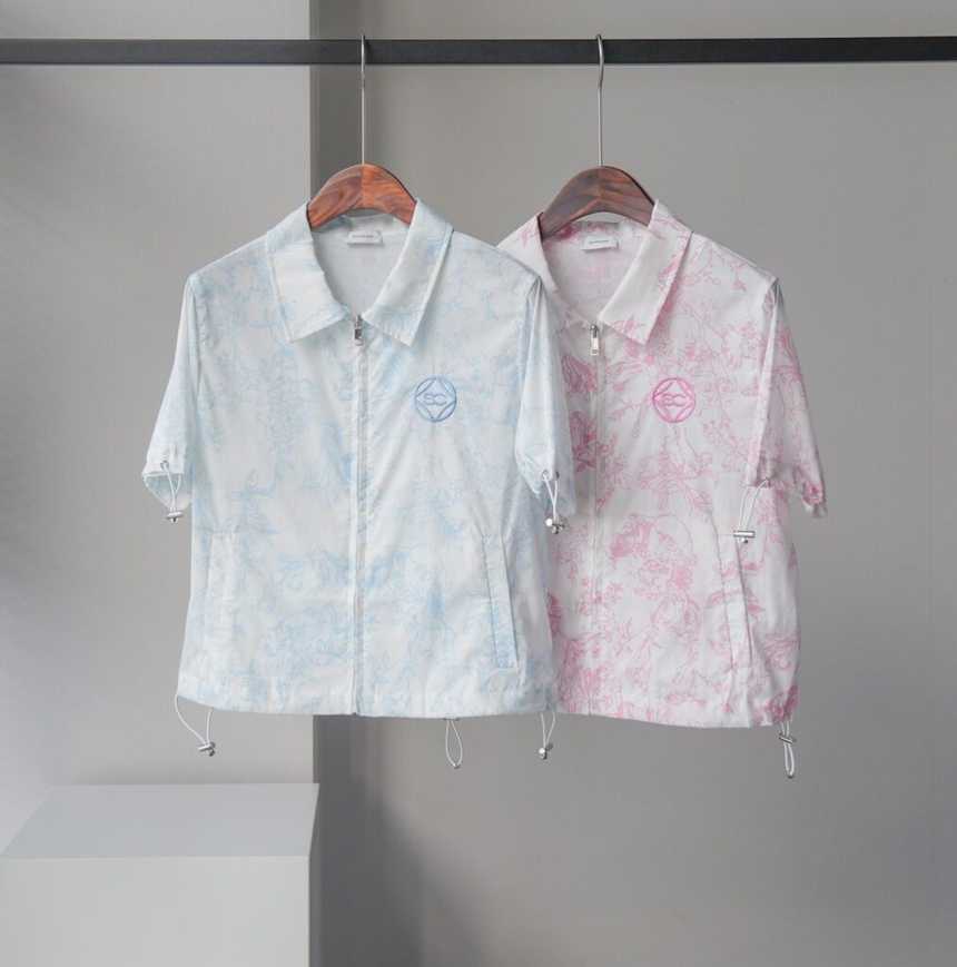 사우스케이프 플라워 패턴 플리츠 스커트 세트(2color)