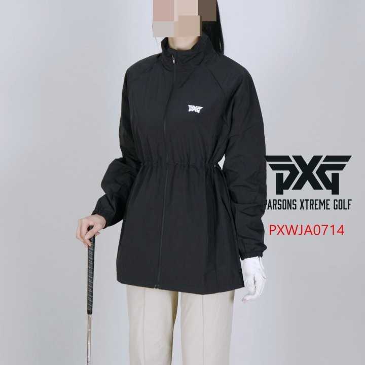 PXG 여자 PXWJA0714 허리셔링 하프 바람막이 자켓(2color)
