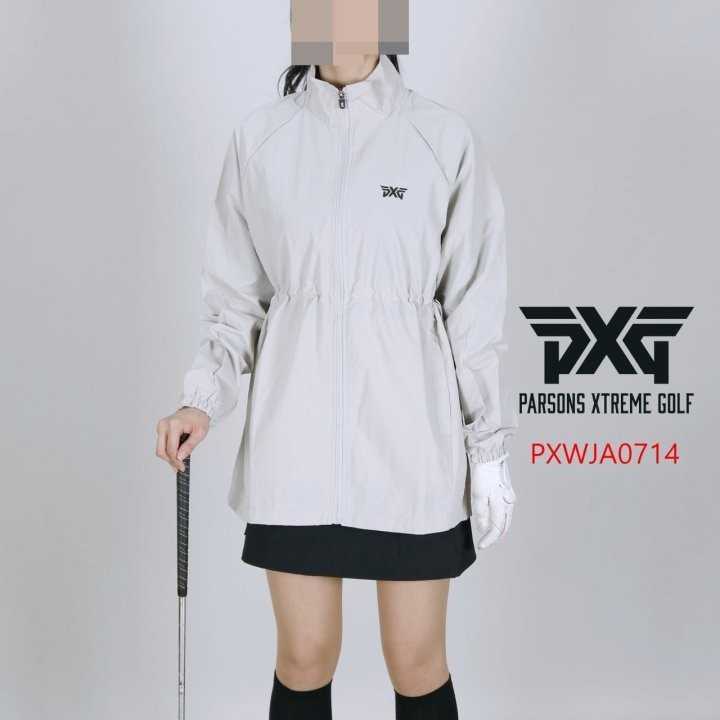 PXG 여자 PXWJA0714 허리셔링 하프 바람막이 자켓(2color)