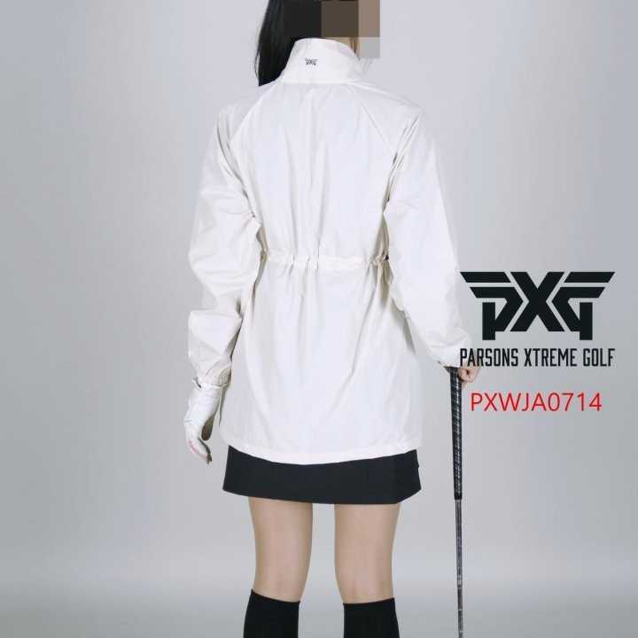 PXG 여자 PXWJA0714 허리셔링 하프 바람막이 자켓(2color)