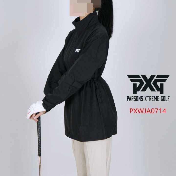 PXG 여자 PXWJA0714 허리셔링 하프 바람막이 자켓(2color)