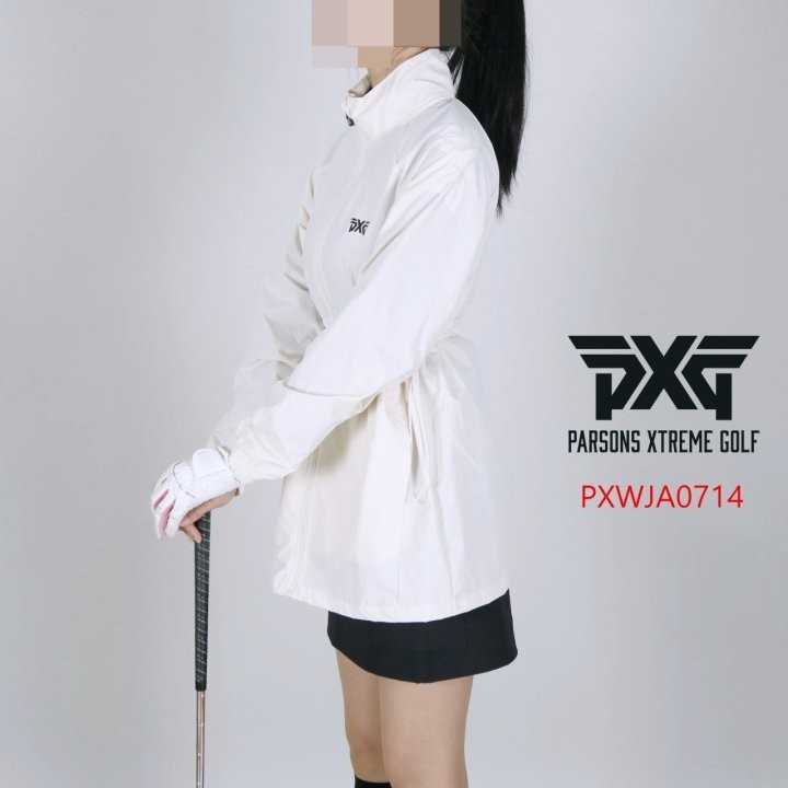 PXG 여자 PXWJA0714 허리셔링 하프 바람막이 자켓(2color)