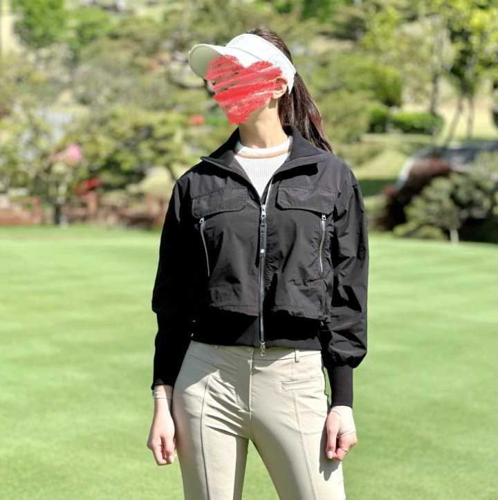 지포어 여성 쇼트 아우터 점퍼