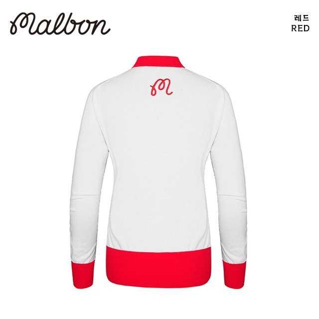 말본 여성 버킷 패치 라운드 니트 가디건(2color)